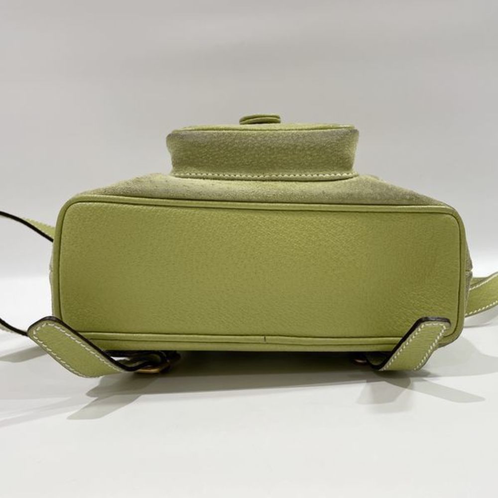 Gucci Mini Bamboo Backpack Green - image 4